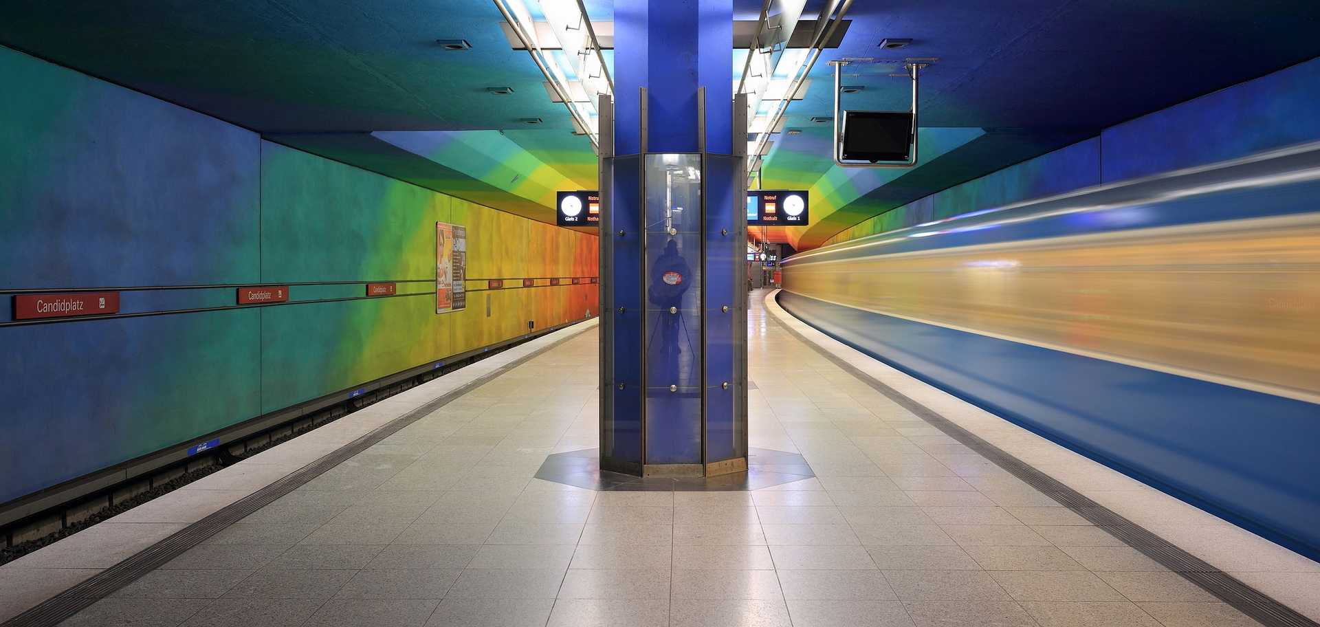 A subway platform