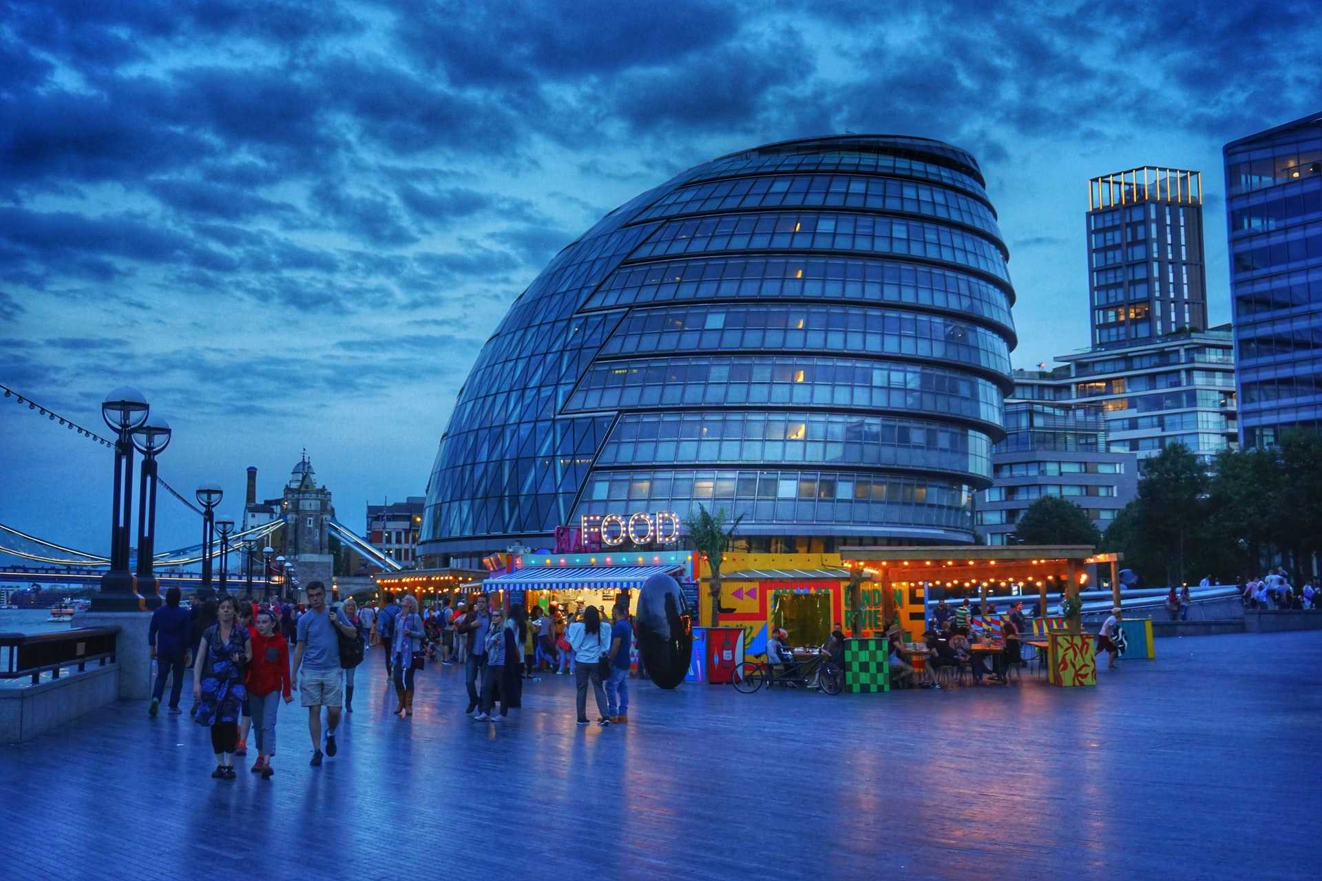 Greater London Authority headquarters building.